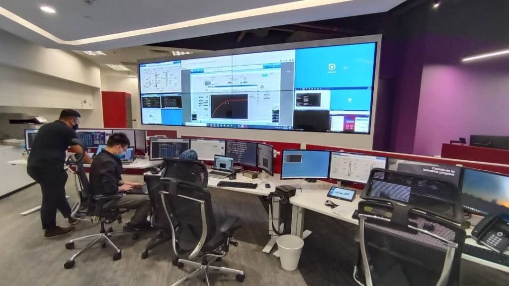 Air Liquide SIOC Control Room Videowall